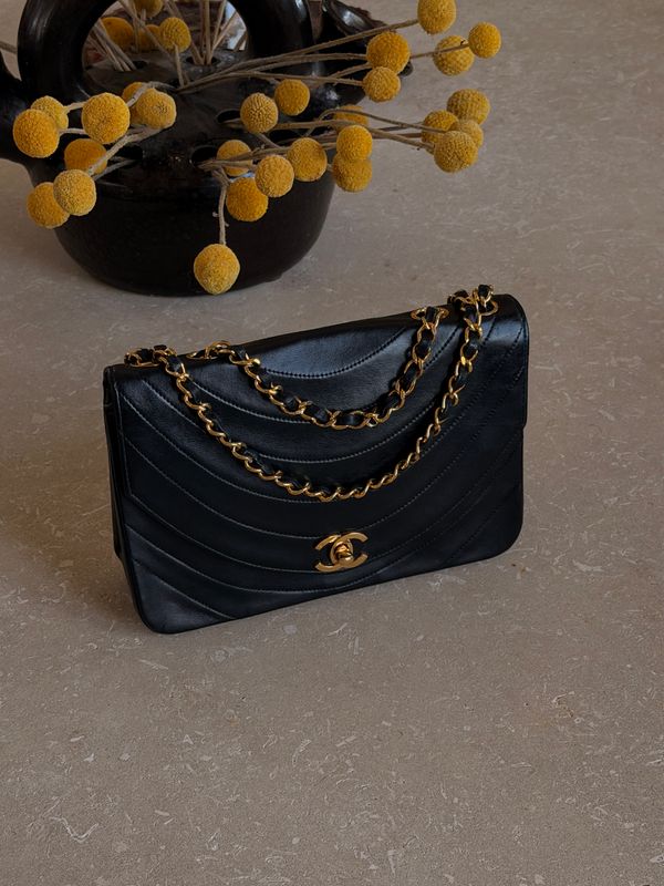 Chanel Demi Lune Flap Bag, 1986
