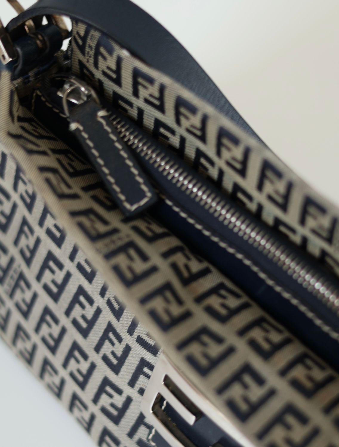 Fendi Zucca Baguette Bag