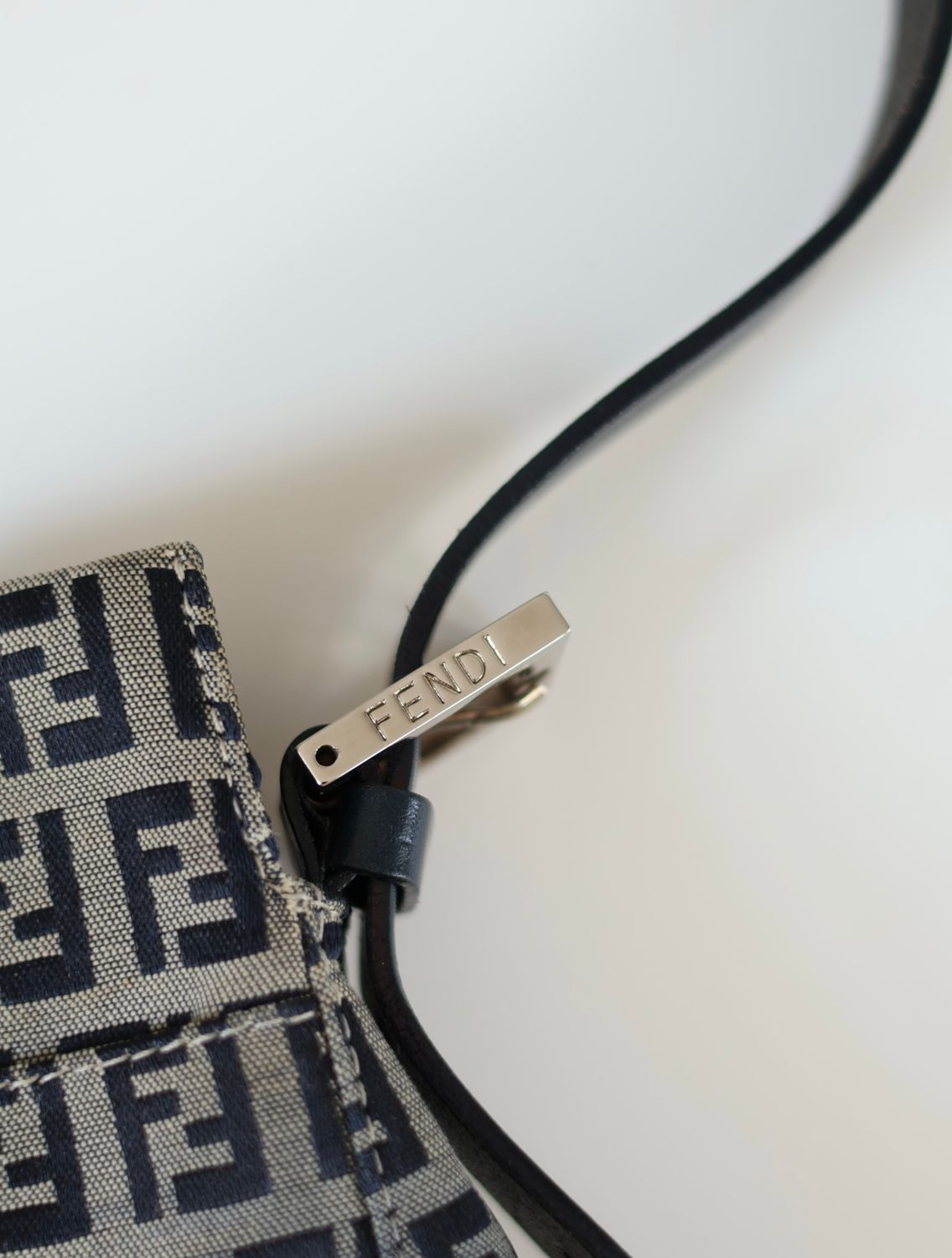 Fendi Zucca Baguette Bag