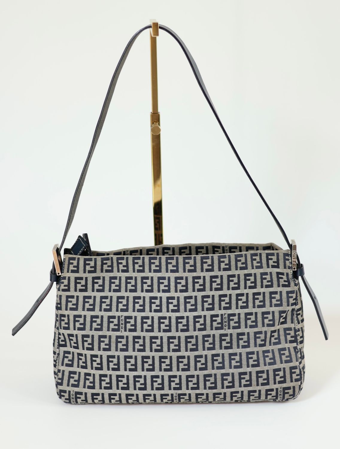 Fendi Zucca Baguette Bag