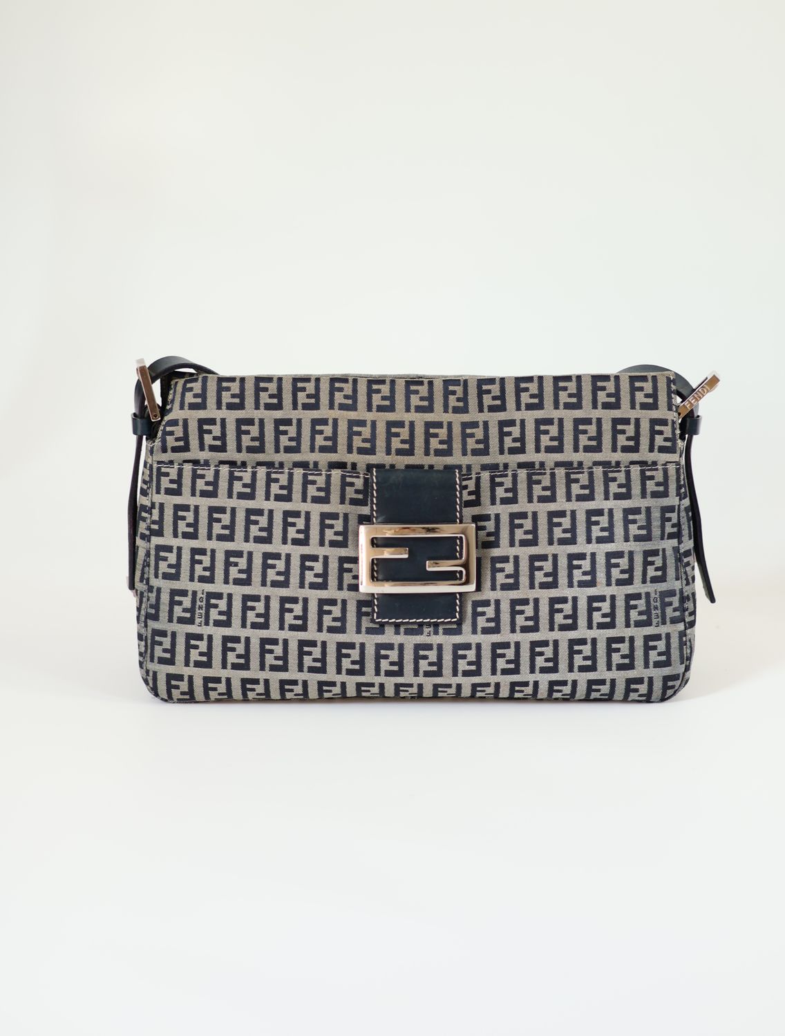 Fendi Zucca Baguette Bag