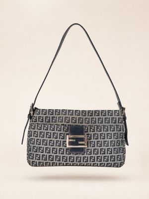 Fendi Zucca Baguette Bag