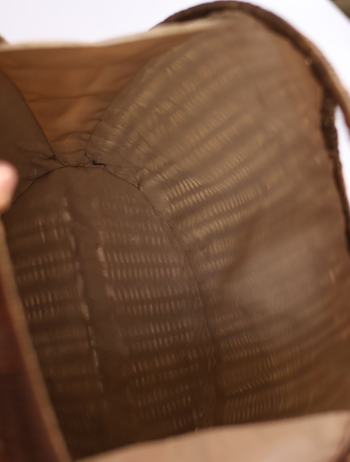 Vintage Wicker Top Handle Bag