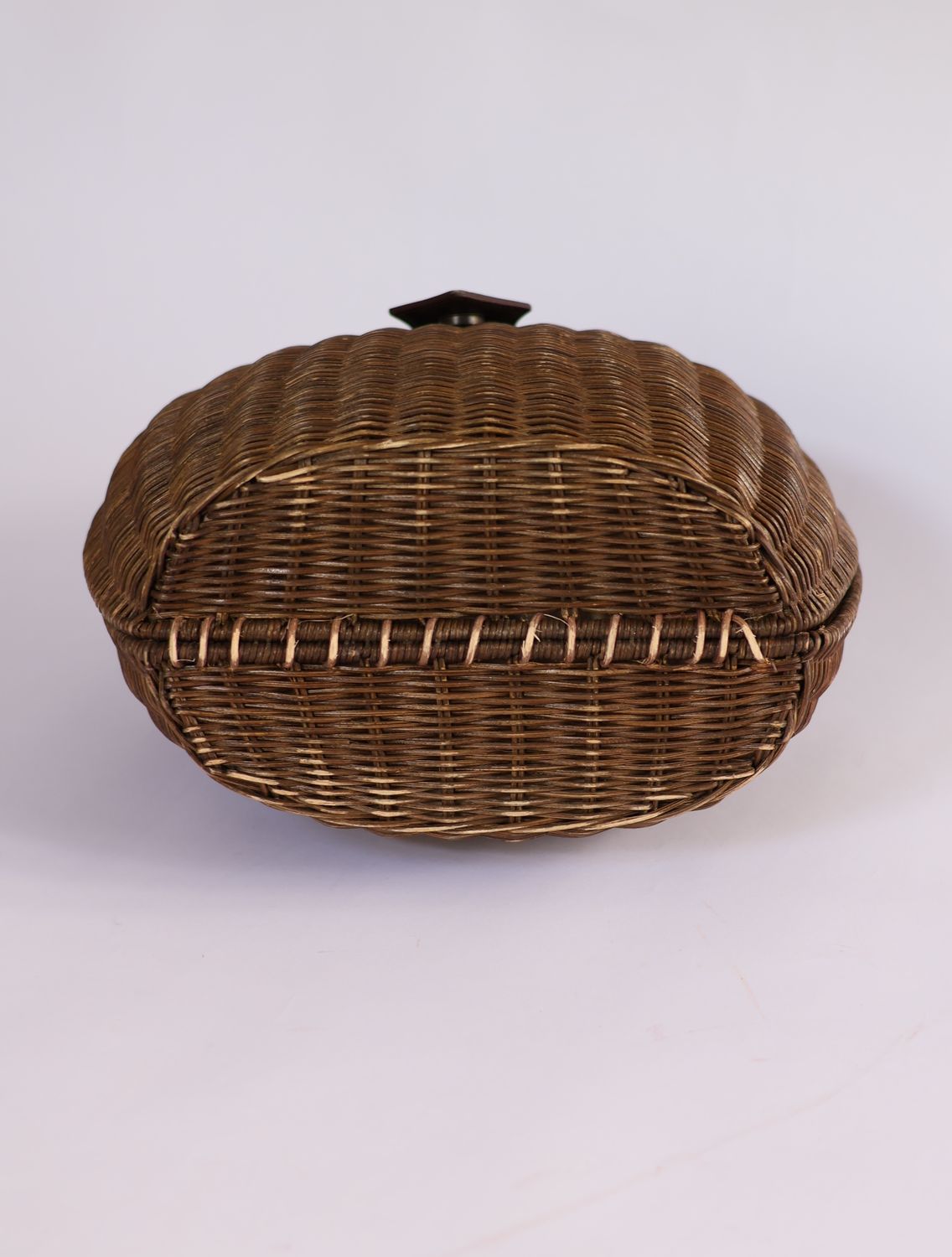 Vintage Wicker Top Handle Bag