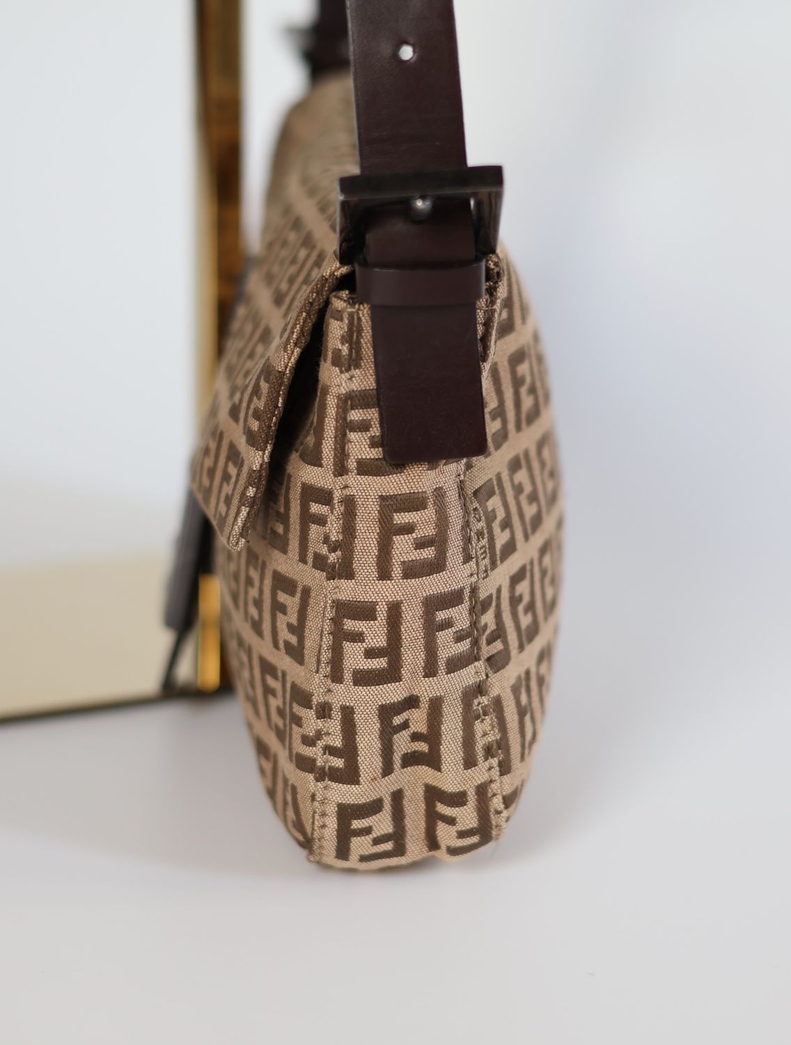 Fendi Zucca Classic Baguette Bag