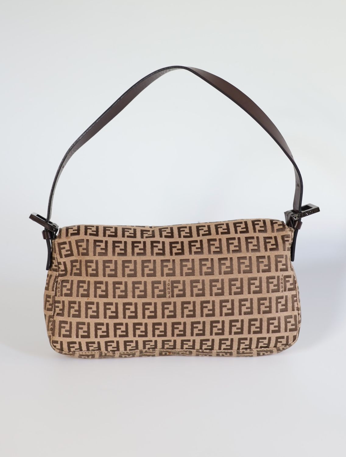 Fendi Zucca Classic Baguette Bag