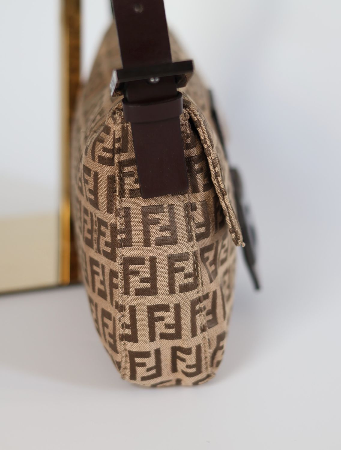 Fendi Zucca Classic Baguette Bag