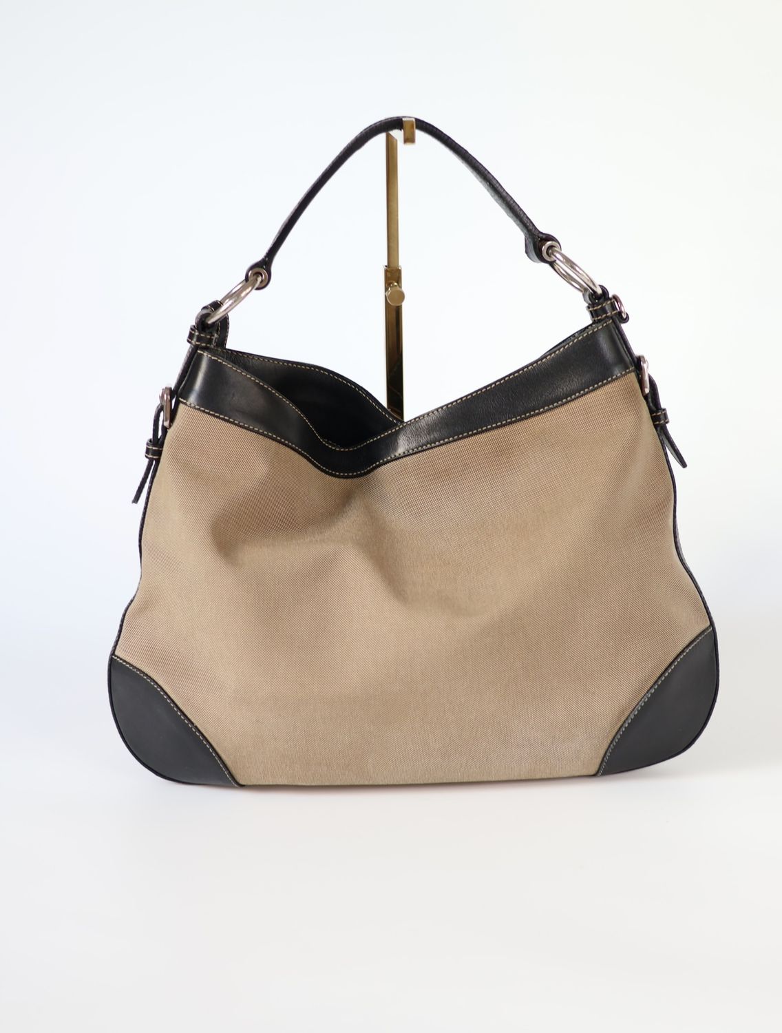 Prada Jacquard Canvas Bag