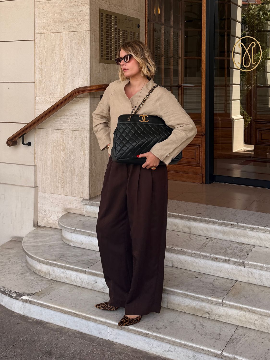 Chanel CC Charm Tote Bag