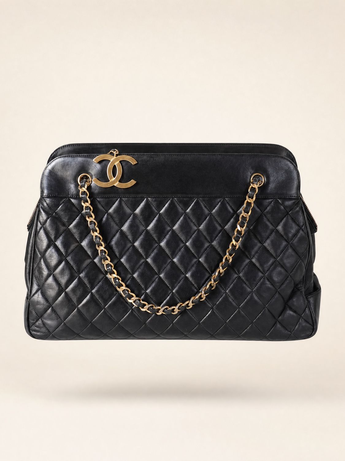 Chanel CC Charm Tote Bag