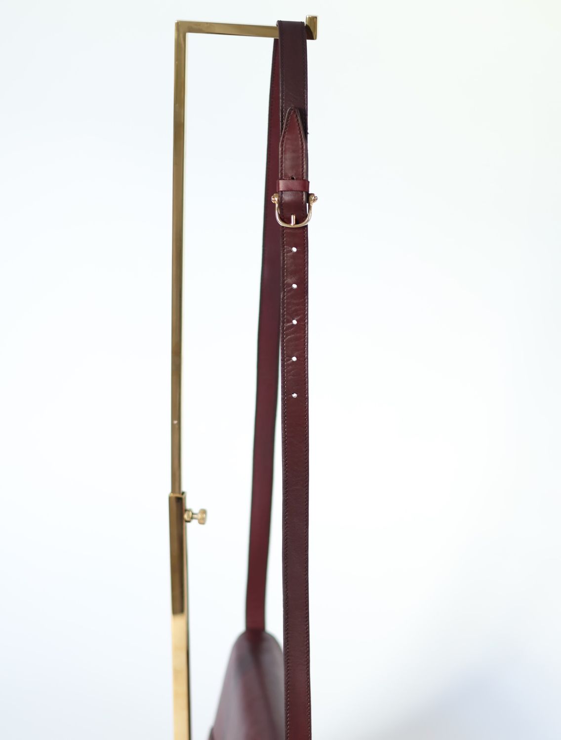 Celine Burgundy Classic Bag