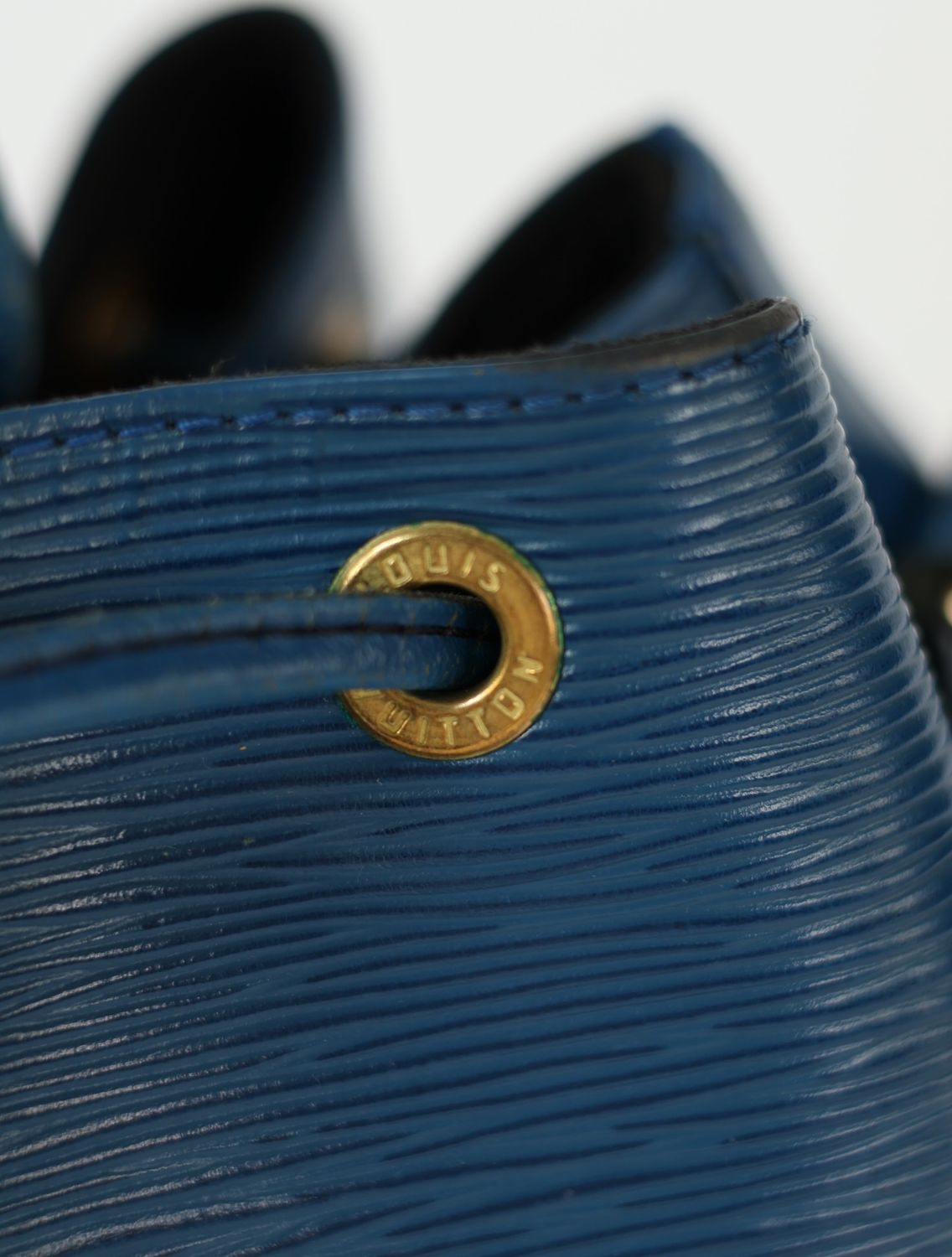 Louis Vuitton Noe Blue Epi PM bag