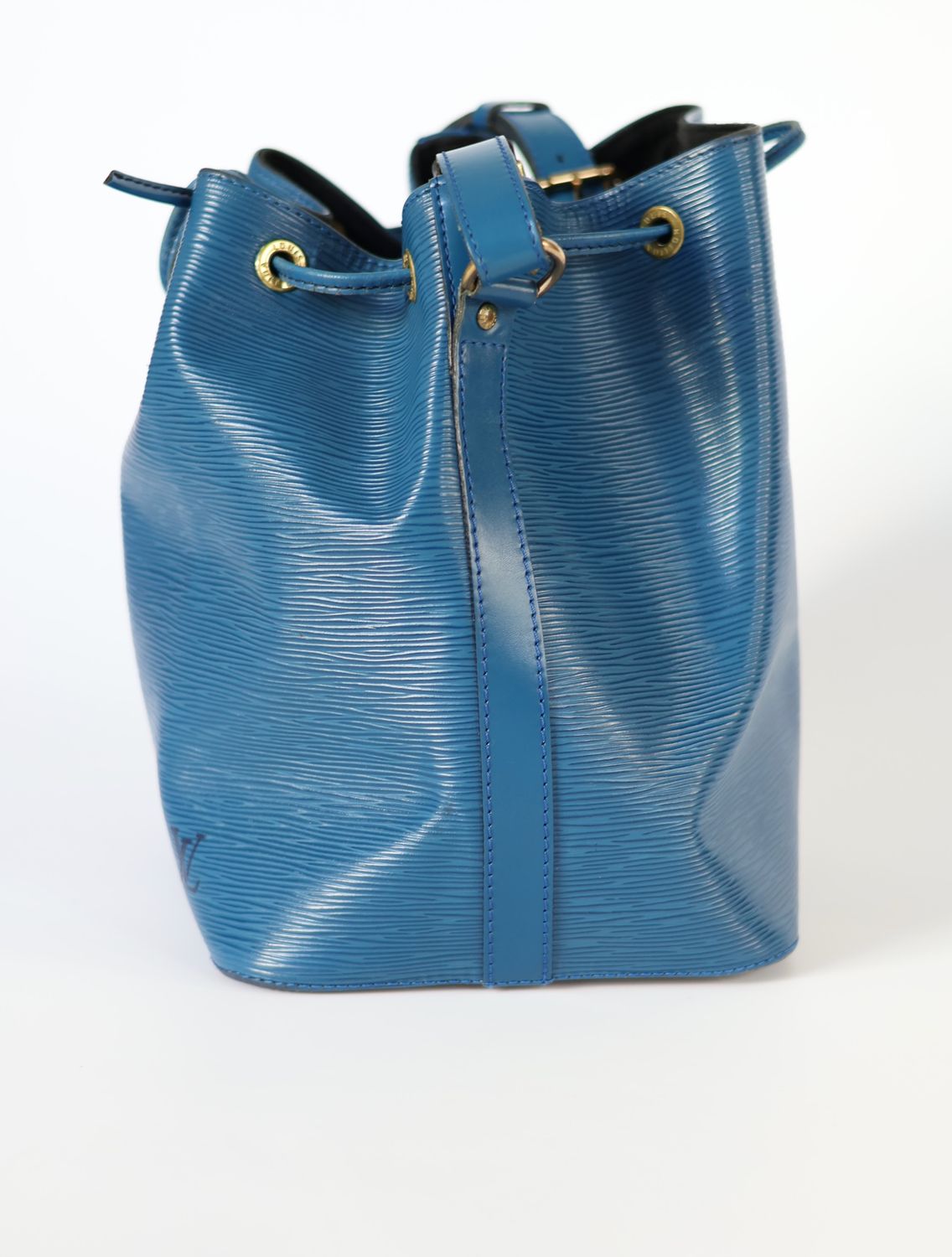 Louis Vuitton Noe Blue Epi PM bag