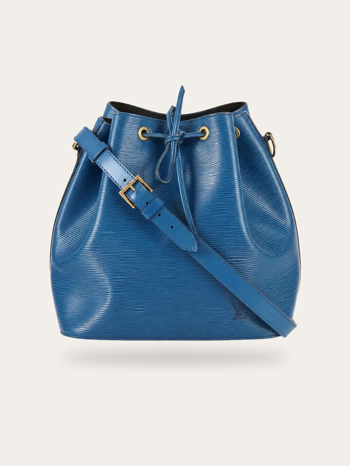 Louis Vuitton Noe PM Blue Epi Bag Louis Vuitton Noe PM Blue Epi Bag
