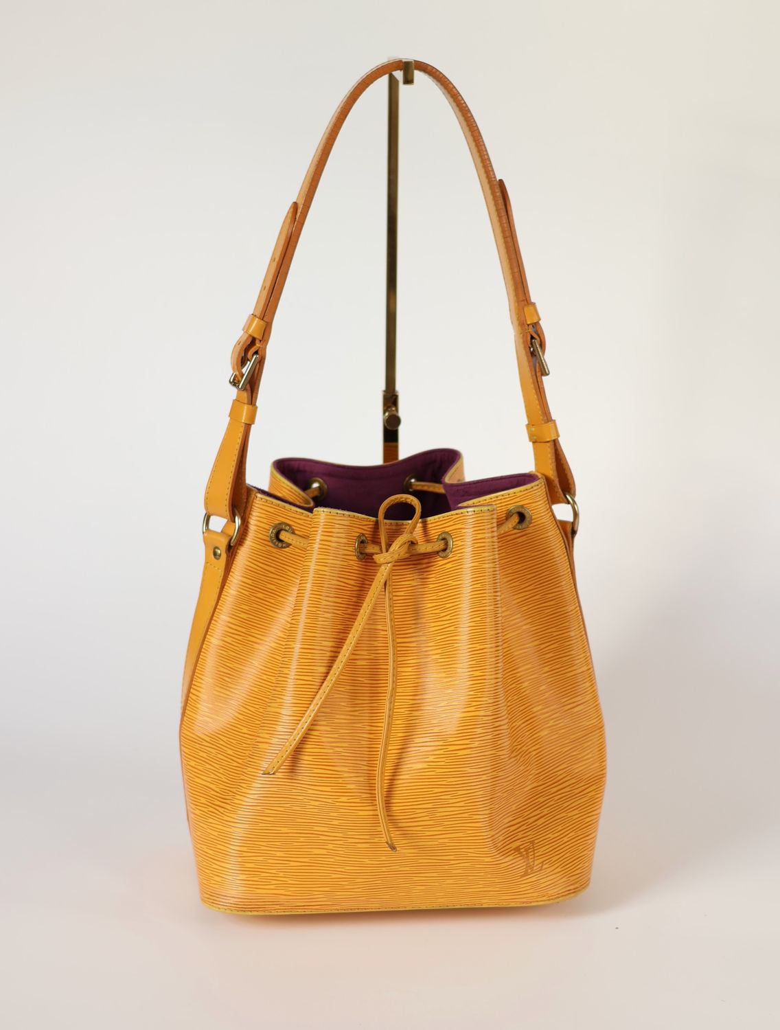 Louis Vuitton Noe PM Yellow Epi Bag