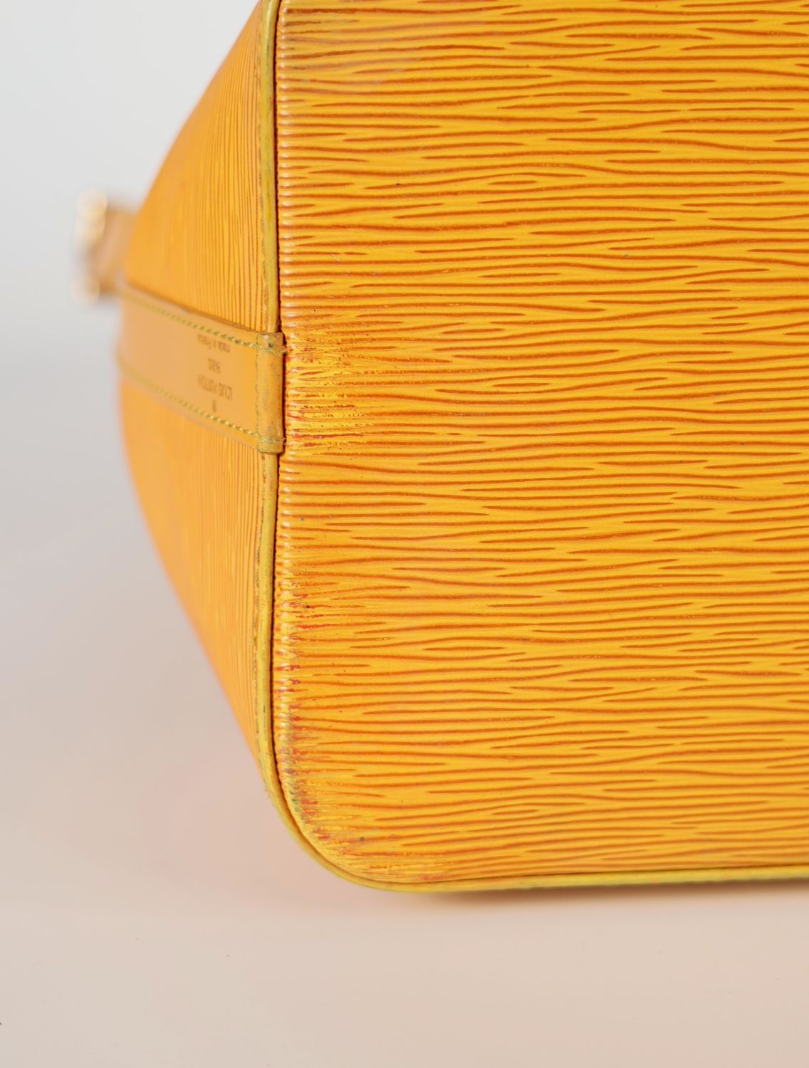 Louis Vuitton Noe PM Yellow Epi Bag