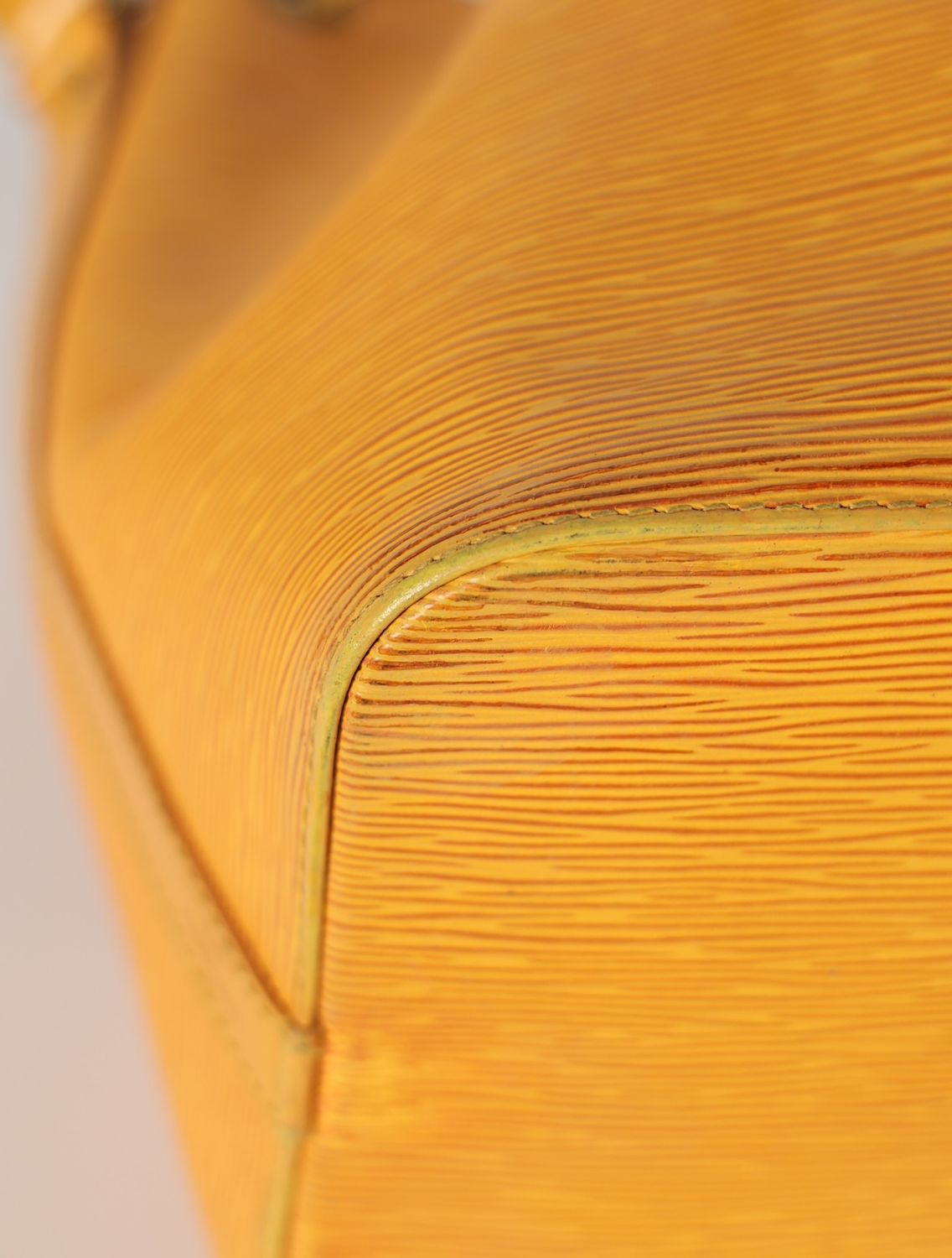 Louis Vuitton Noe PM Yellow Epi Bag