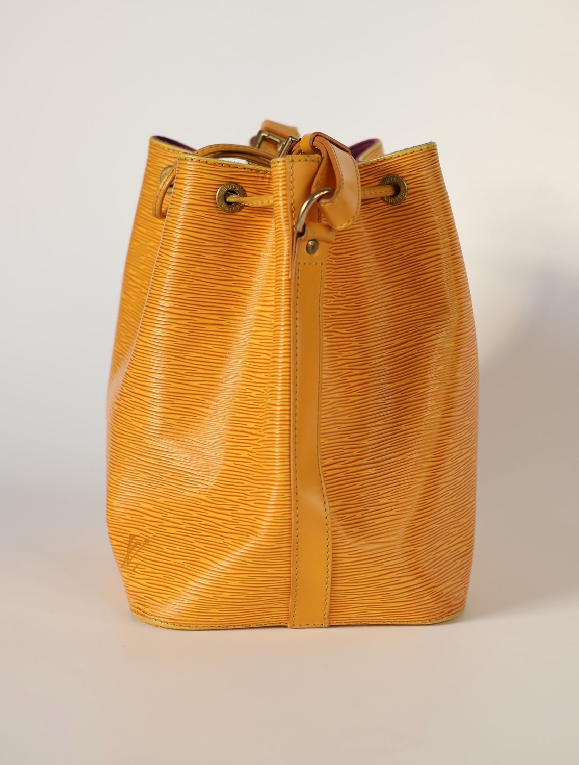 Louis Vuitton Noe PM Yellow Epi Bag