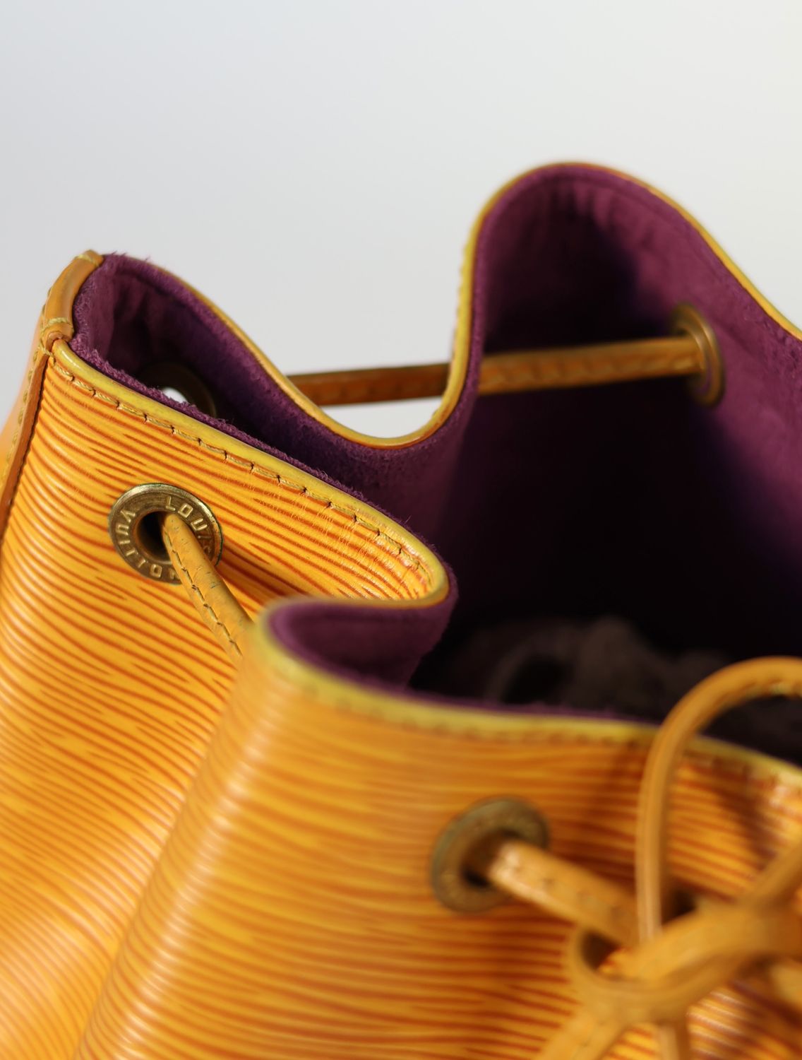 Louis Vuitton Noe PM Yellow Epi Bag