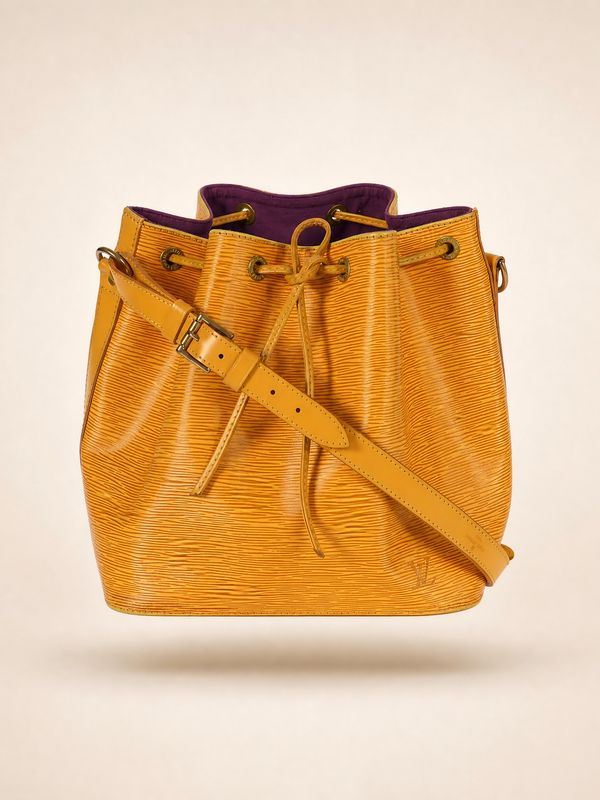 Louis Vuitton Noe Yellow Epi PM bag