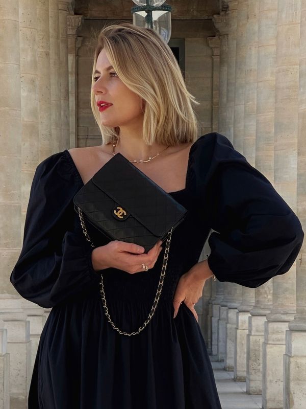 Chanel 24k Single Flap Bag, 1980s