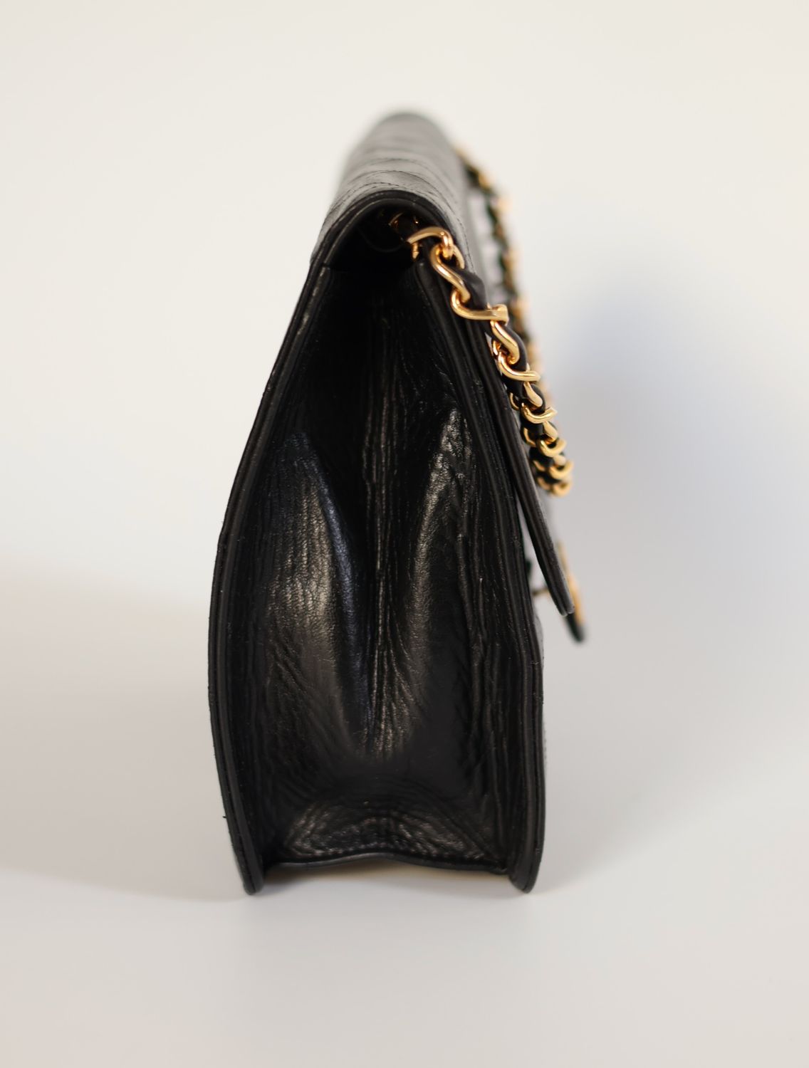 Chanel 24k Single Flap Bag, 1980s