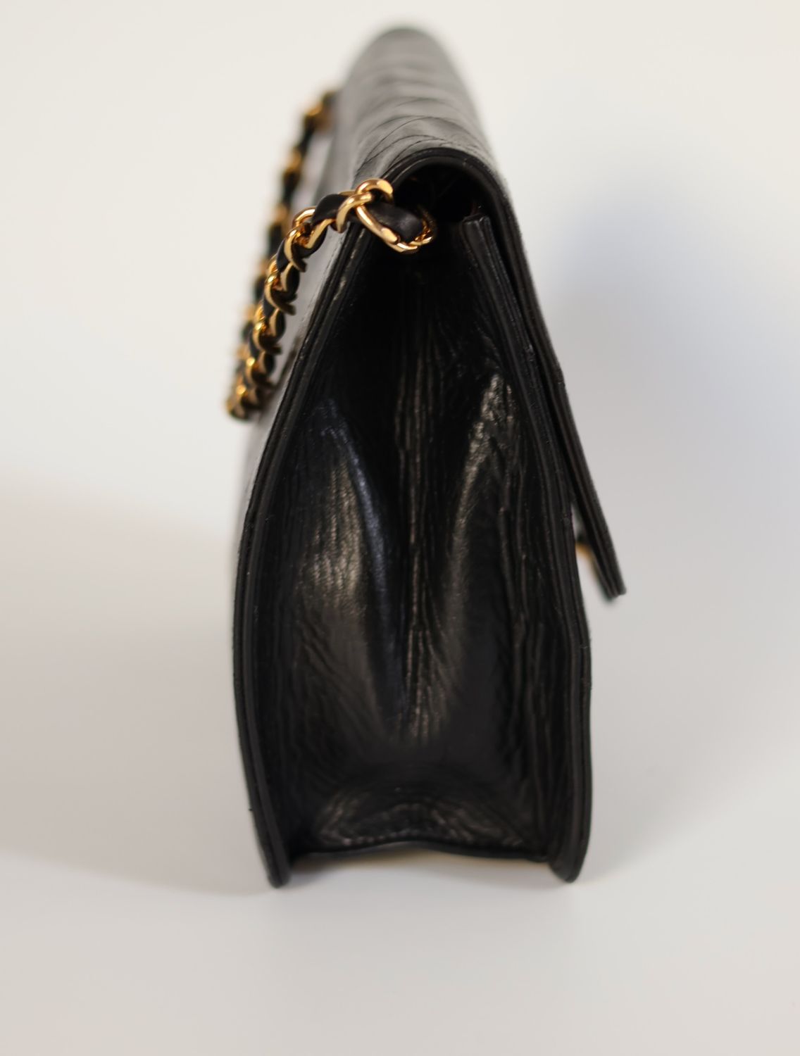 Chanel 24k Single Flap Bag, 1980s