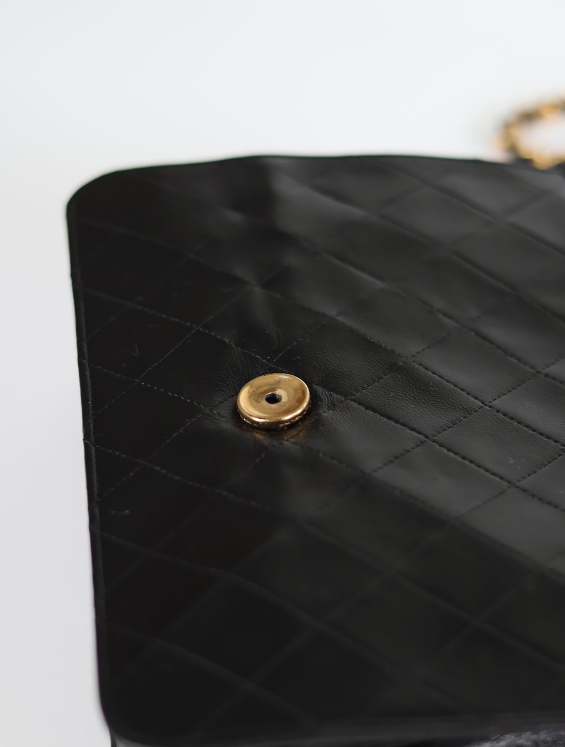 Chanel 24k Single Flap Bag, 1980s