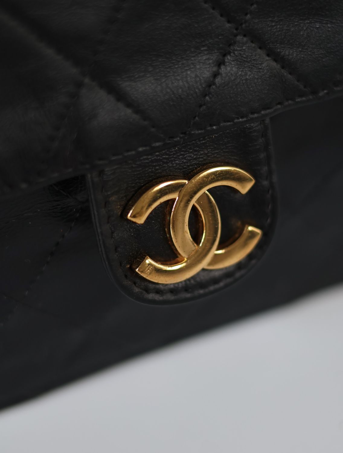 Chanel 24k Single Flap Bag, 1980s
