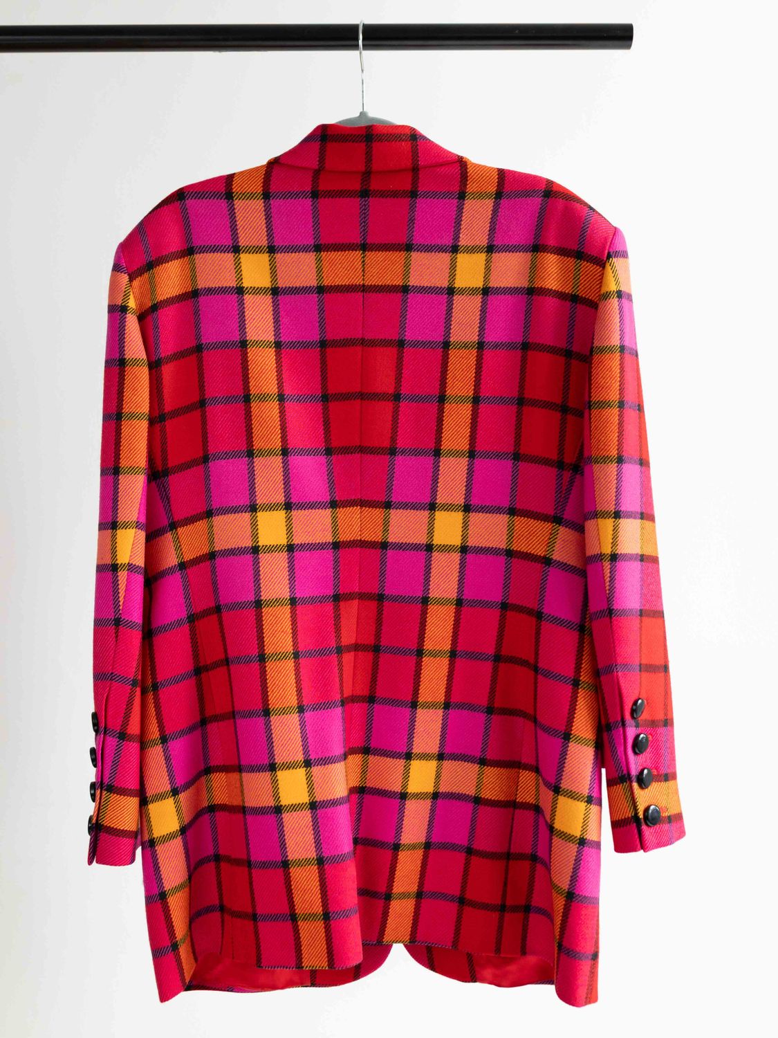 Escada Tartan Blazer