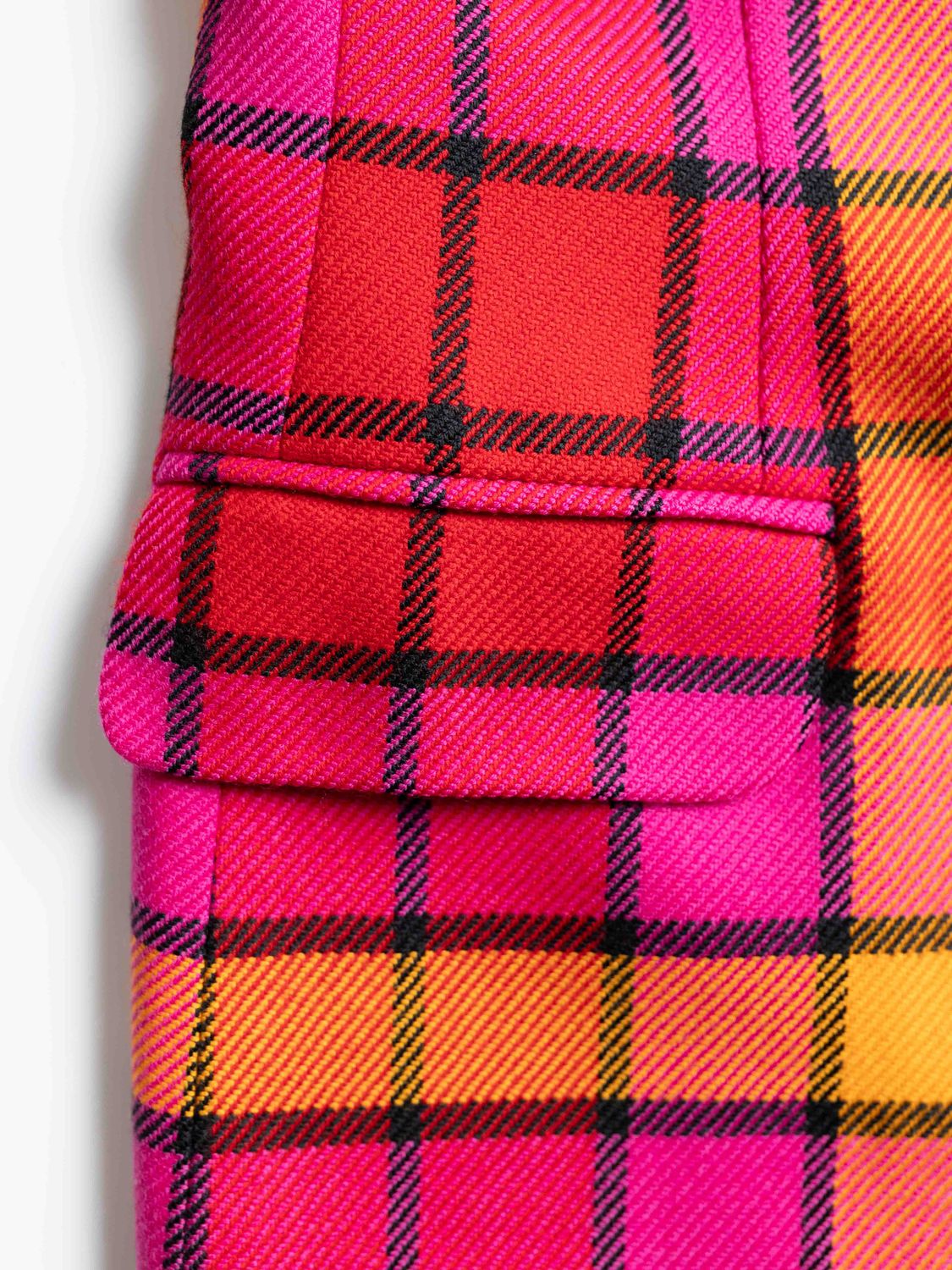 Escada Tartan Blazer