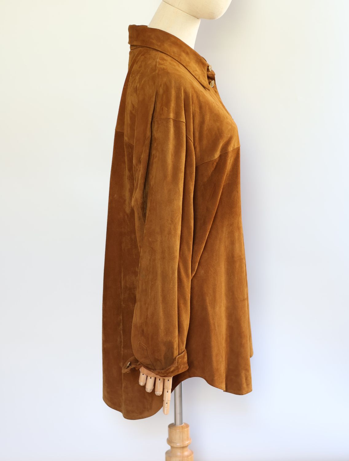 Vintage Italian Suede Overshirt