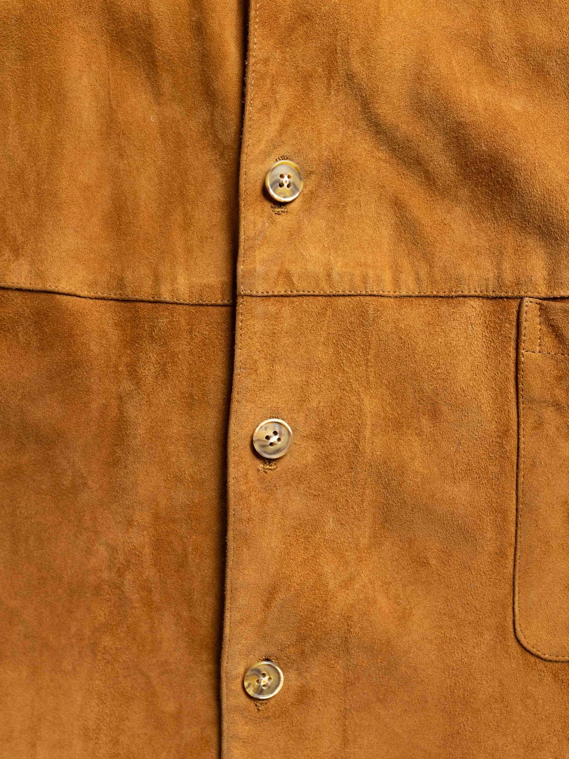 Vintage Italian Suede Overshirt