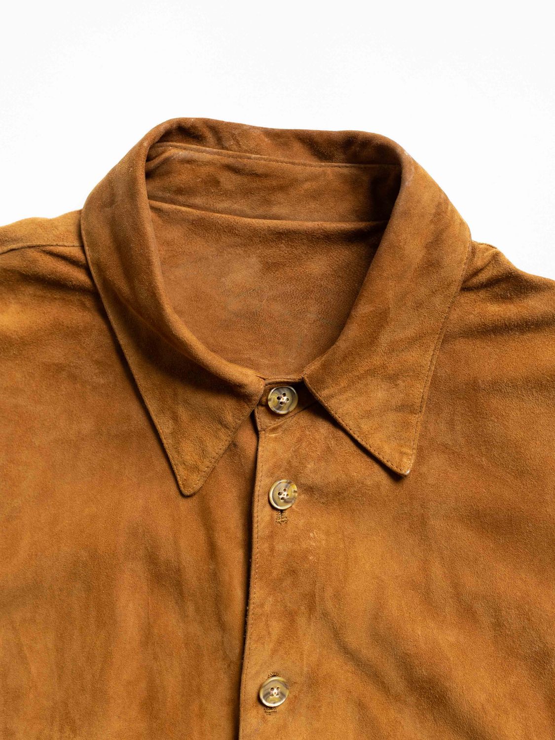 Vintage Italian Suede Overshirt