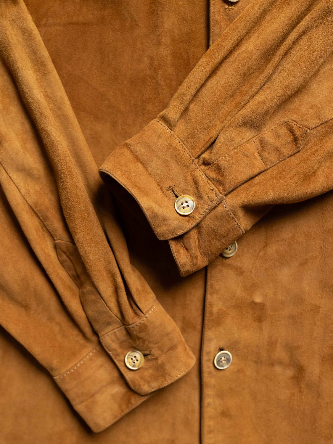 Vintage Italian Suede Overshirt