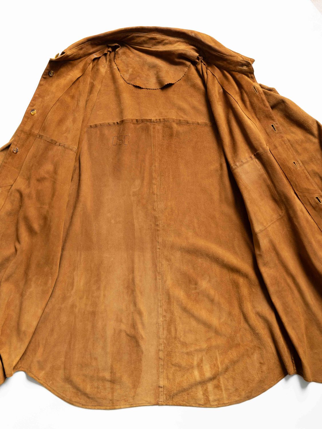 Vintage Italian Suede Overshirt