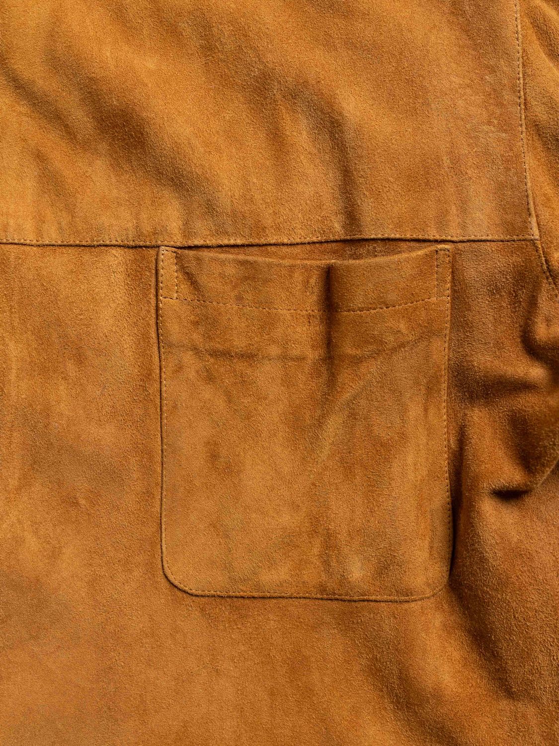 Vintage Italian Suede Overshirt