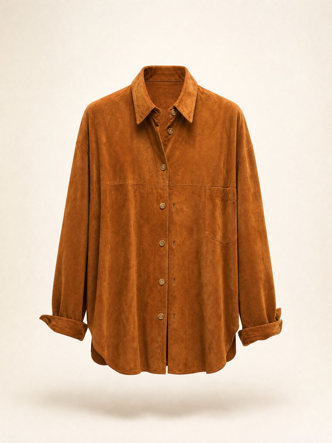 Vintage Italian Suede Overshirt