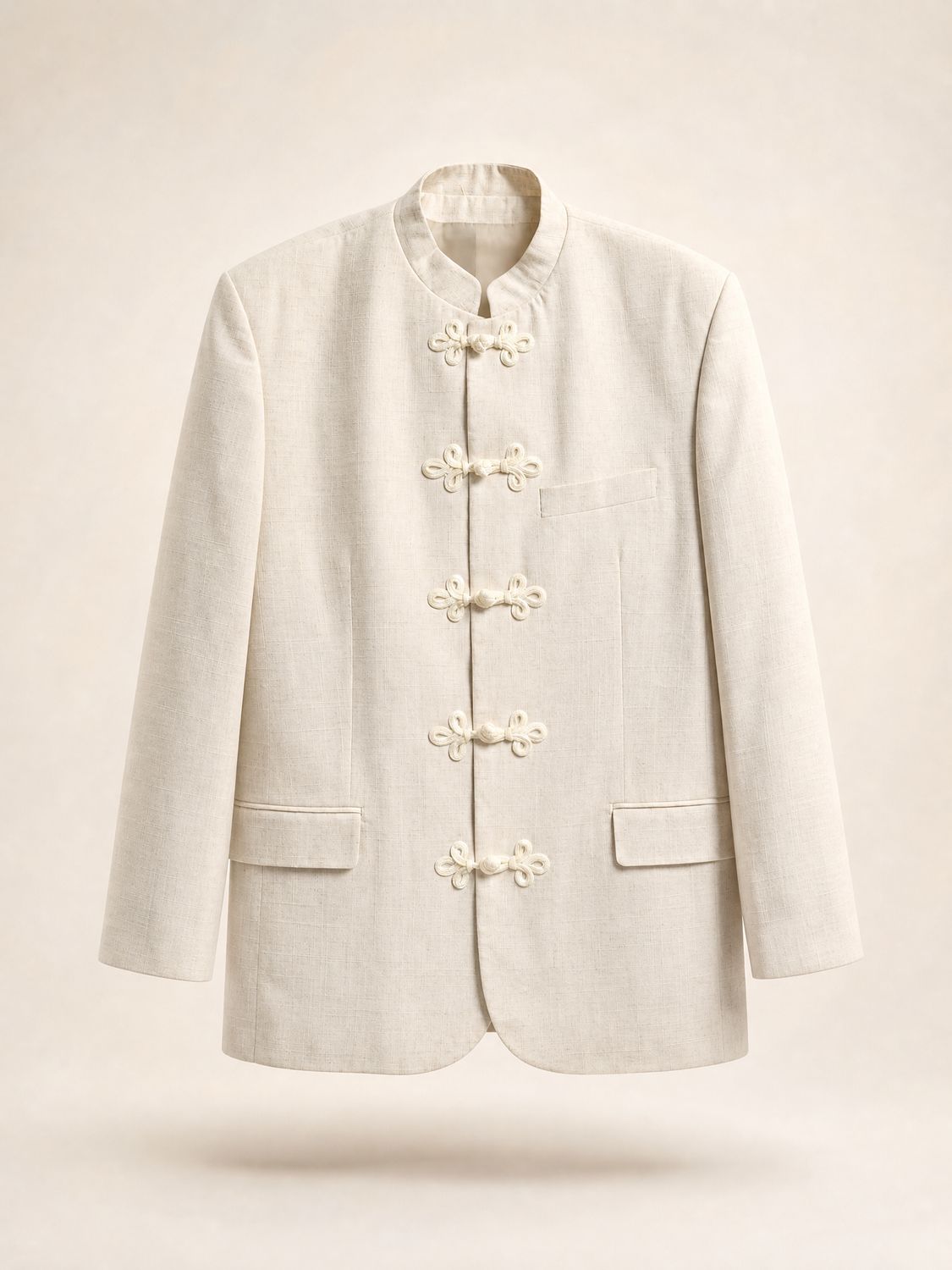 Vintage Oriental-Inspired Jacket