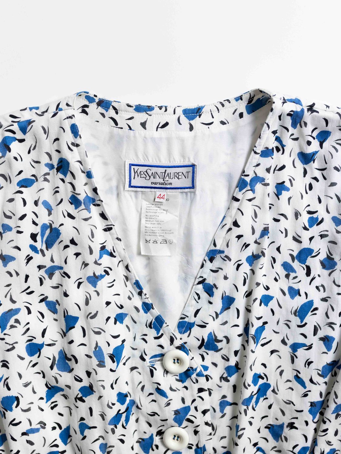 Yves Saint Laurent Floral Blouse