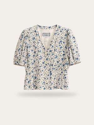 Yves Saint Laurent Floral Blouse