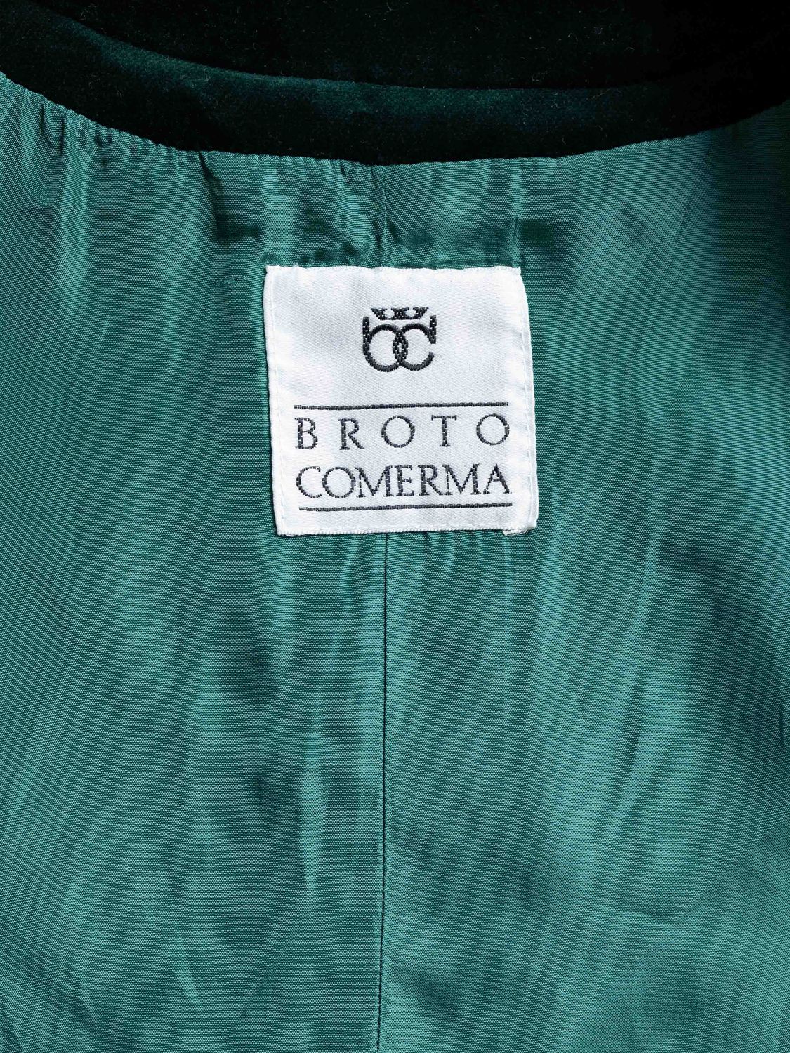Vintage Emerald Green Velvet Jacket