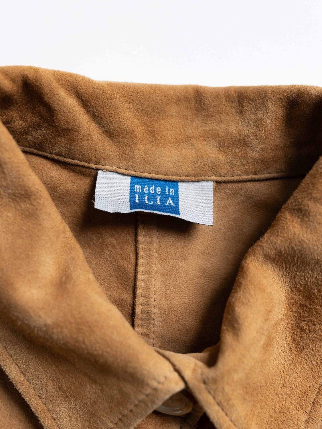 Suede Relaxed Shirt Jacket