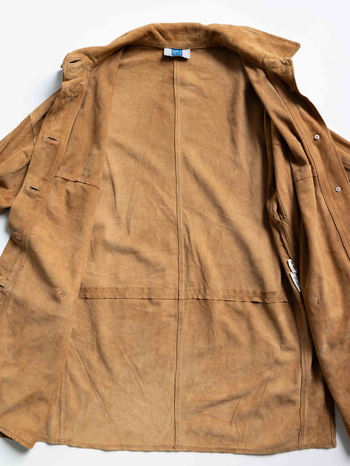 Suede Relaxed Shirt Jacket