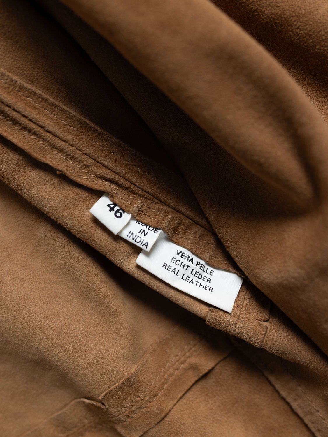 Suede Relaxed Shirt Jacket