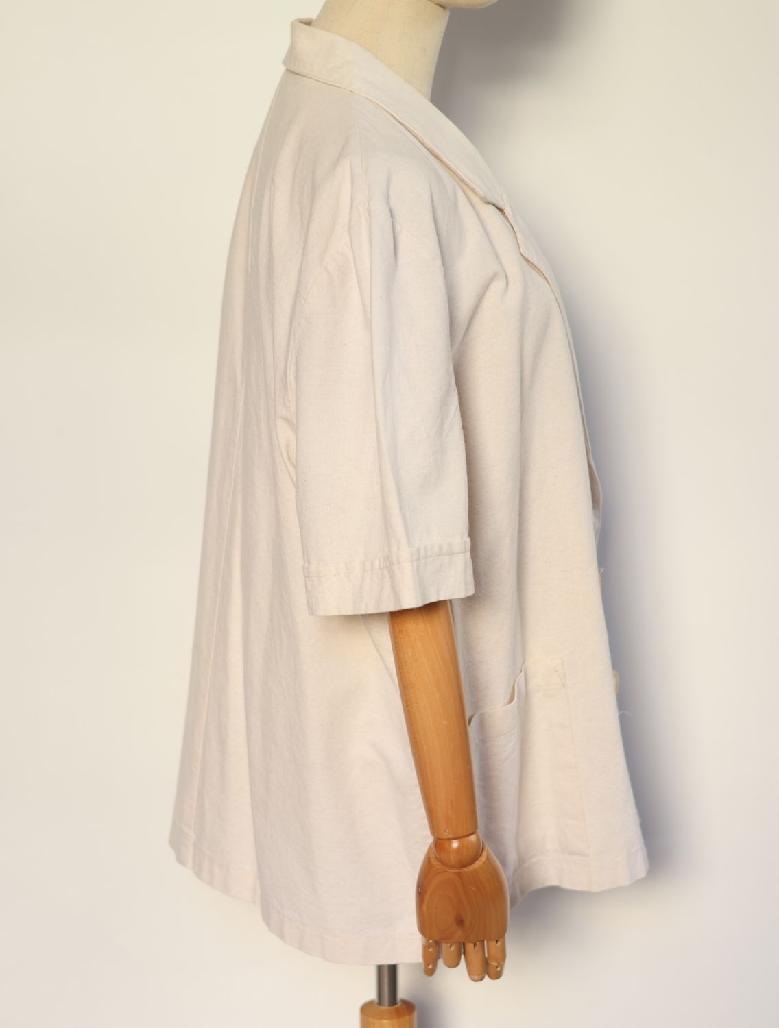 Vintage Oversized Linen Jacket