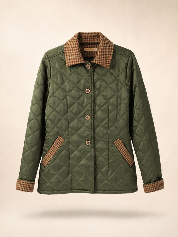 Vintage Countryside Quilted Jacket
