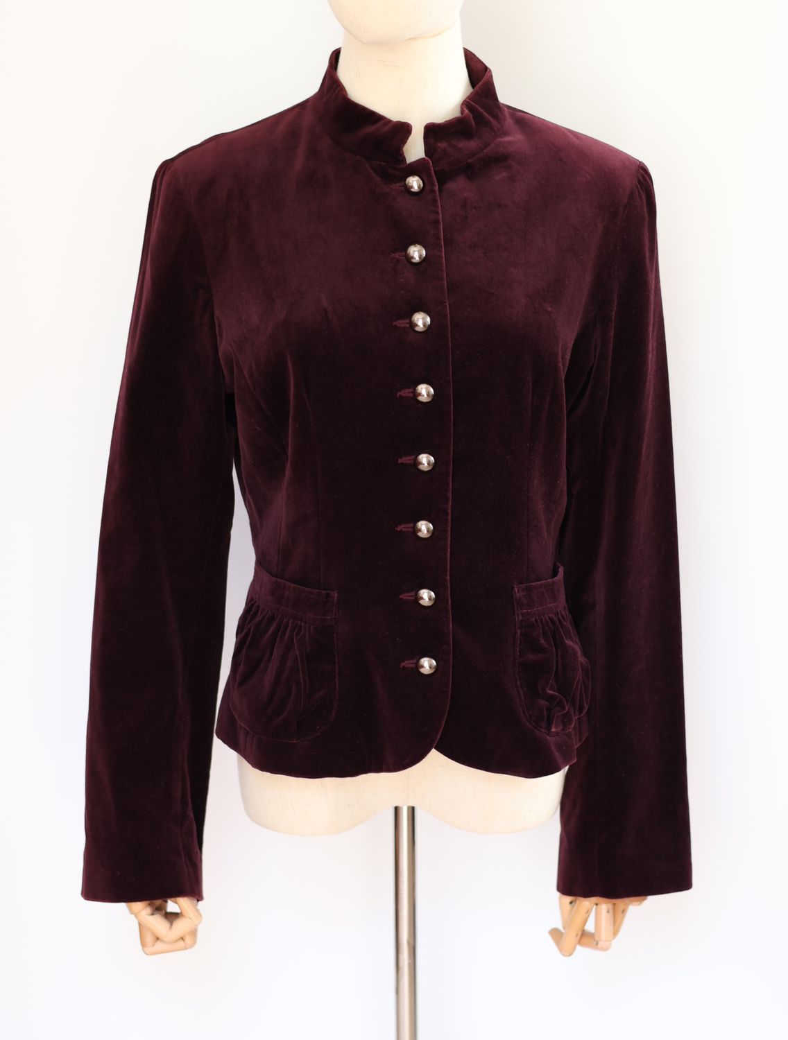 Velvet Aubergine Jacket