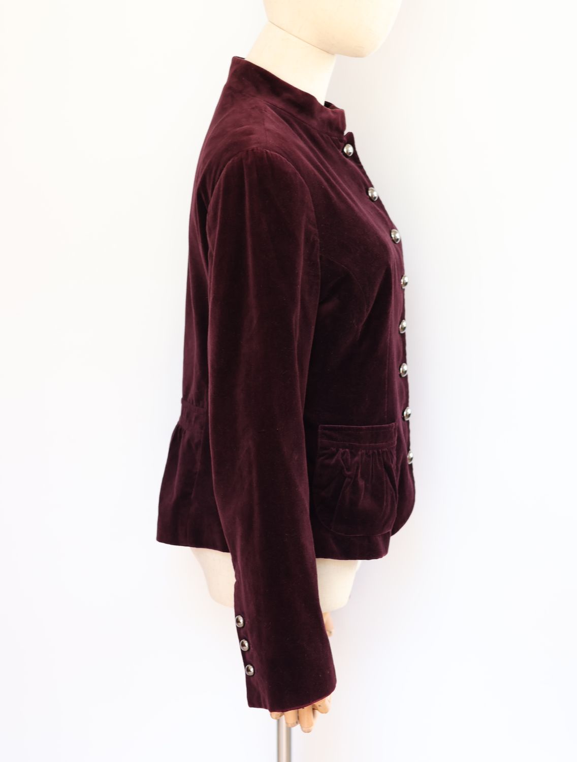 Velvet Aubergine Jacket