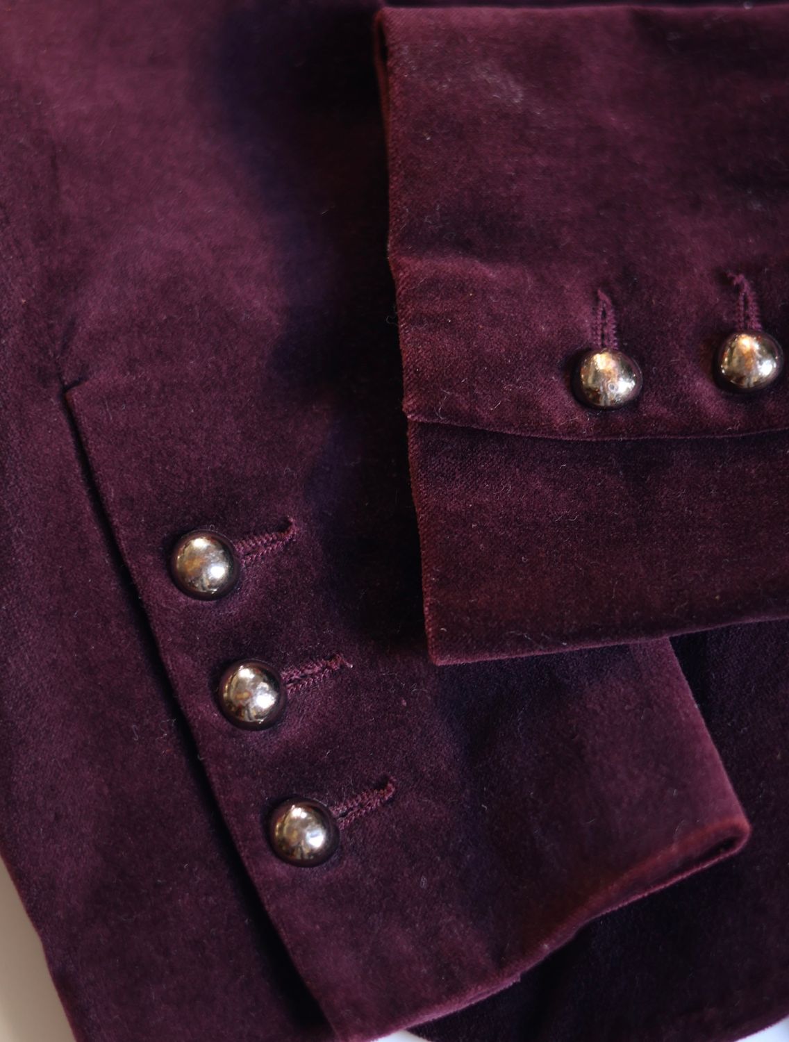 Velvet Aubergine Jacket